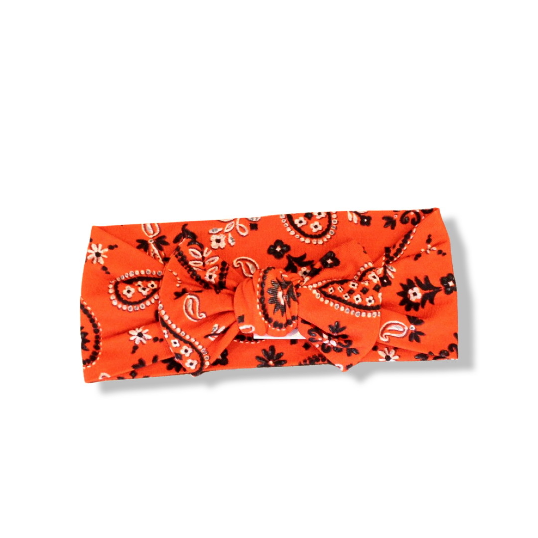 Paisley Headband Bow
