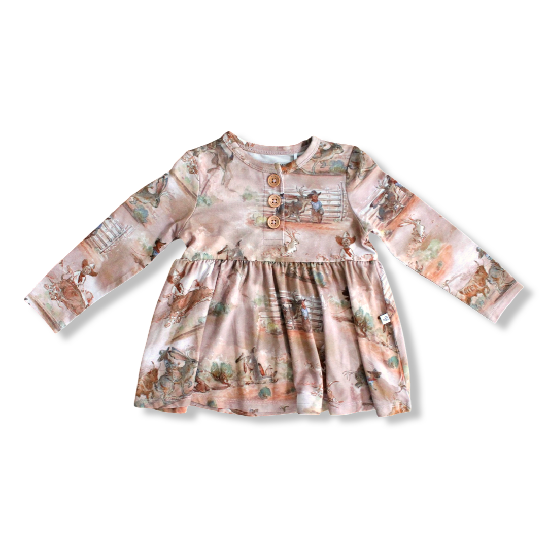 Samuel CB Henley Ruffled Bummie Set